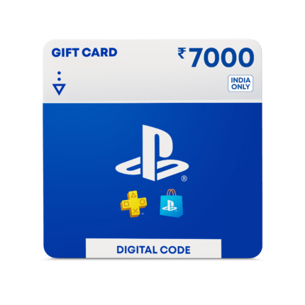 Sony PlayStation PSN Card India – Rs. 7000 PlayStation Network Wallet Top Up (India)